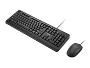 Lenovo 160 tangentbord Mus inkluderad Hem / Kontor USB Engelska (USA) Svart