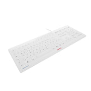 Contour Design Stream tangentbord Universal USB QWERTZ tyska Grå