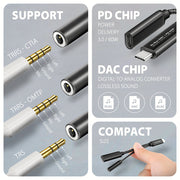 Axagon ADA-HCPD ljudkabel 0,1 m USB-C