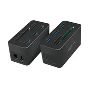 LogiLink UA0370 dockningsstationer för bärbara datorer Kabel USB 3.2 Gen 1 (3.1 Gen