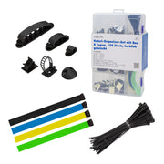 LogiLink KAB0084 kabelsamlare Universal Kabelklämma Multifärg