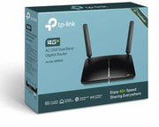 TP-Link Archer MR600 trådlös router Dual-band (2,4 GHz / 5 GHz) 4G Svart