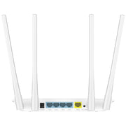 Cudy WR1200 trådlös router Snabb Ethernet Dual-band (2,4 GHz / 5 GHz) Vit