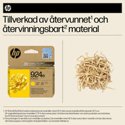 HP 924e EvoMore gul originalbläckpatron