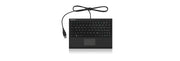 KeySonic ACK-3410 (DE) tangentbord Kontor USB QWERTZ tyska Svart