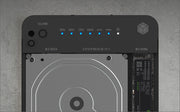 ICY BOX IB-2915MSCL-C31 USB 3.2 Gen 2 (3.1 Gen 2) Type-C Svart