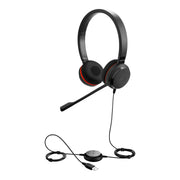 Jabra Evolve 30 II Headset Kabel Huvudband Kontor/callcenter USB Type-A Svart