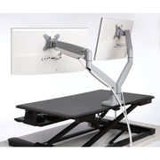 Kensington SmartFit One-Touch höjdjusterbar dubbel monitorarm