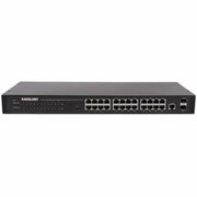 Intellinet 560917 nätverksswitchar hanterad Gigabit Ethernet (10/100/1000) 1U Svart