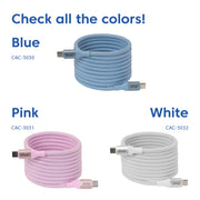 CLUB3D CAC-3030 USB-kablar 2 m USB C 0,48 Gbit/s 240 W Blå