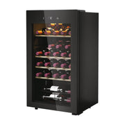 Haier Wine Bank 50 Serie 3 HWS34GGH1 Vinkylare med kompressor Fristående Svart 34