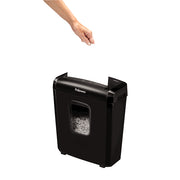 Fellowes Powershred 6M dokumentförstörare Mikrostrimling Svart