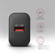 Axagon ACU-QC18 mobilladdare Mobiltelefon
