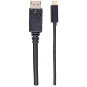 Manhattan 152464 videokabeladapter 2 m USB Type-C DisplayPort Svart