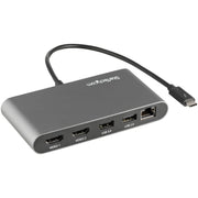 StarTech.com Thunderbolt Mini-dockningsstation för dubbla bildskärmar