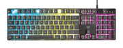 Trust GXT 835 Azor tangentbord Spela USB QWERTY Engelsk Svart