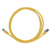 LogiLink C6A027S nätverkskablar Gul 0,5 m Cat6a S/FTP (S-STP)