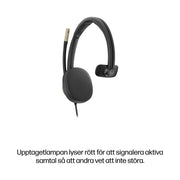 HP Poly Mission 815 trådat USB-monoheadset (bulk)