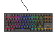 GENESIS Thor 303 TKL tangentbord Spela USB QWERTY Amerikanskt internationellt Svart