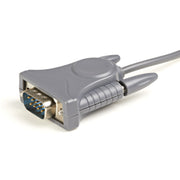 StarTech.com ICUSB232DB25 seriella kablar Grå 0,9 m USB Type-A DB-9
