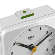 Braun BC03W Quartz-väckarklocka Vit