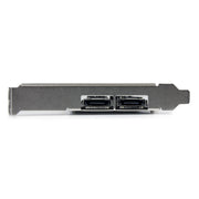 StarTech.com PCI Express SATA 6 Gbps eSATA-kontrollerkort med 2 portar