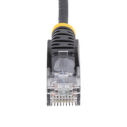 StarTech.com 10 m svart smal CAT6 Ethernet-kabel