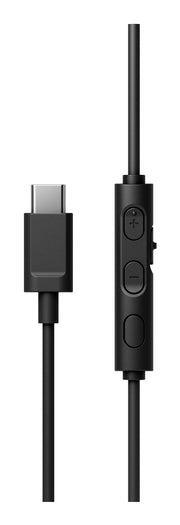 JVC HA-S33UC Headset Kabel Huvudband Samtal/musik USB Type-C Svart