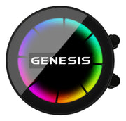 GENESIS NLG-2319 kylsystem för dator Processor Allt-i-ett vätskekylare Svart
