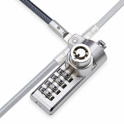 StarTech.com DUALKA10-LAPTOP-LOCK kabellås Svart