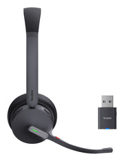 Yealink WH64 Hybrid Dual Teams Headset Trådlös Huvudband Kontor/callcenter Micro-USB