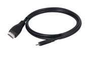 CLUB3D Micro HDMI to HDMI 2.0 4K60Hz Cable 1M / 3.28Ft