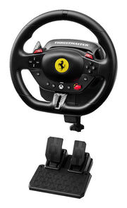 Thrustmaster T98 Ferrari 296 GTS Svart USB Ratt + Pedaler Analog / Digital PC