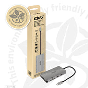 CLUB3D CSV-1593 dockningsstationer för bärbara datorer USB 3.2 Gen 1 (3.1 Gen 1)