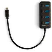StarTech.com USB-C-hubb med 4 portar