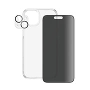 PanzerGlass 3-in-1 Privacy Bundle iPhone 15 Plus Genomskinligt skärmskydd Apple