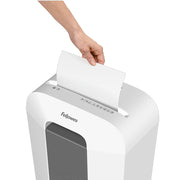 Fellowes LX Series Powershred LX50 dokumentförstörare Tvärsgående skärning Vit