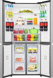 Gorenje NRM819E61X Kombinerad kyl/frys side-by-side Fristående 460 l Grå