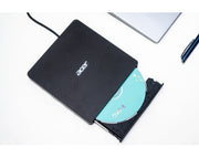Acer Portable DVD Writer AXD001 optiska enheter DVD±RW Svart
