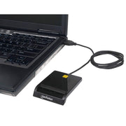Manhattan 102049 läsare smarta kort inomhus USB 2.0 Svart