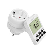 LogiLink ET0014 elektriska tidtagarur Vit Daglig timer/veckotimer