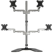 StarTech.com Quad-skärmstativ