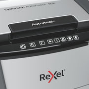 Rexel AutoFeed+ 90X dokumentförstörare Tvärsgående skärning 55 dB Svart