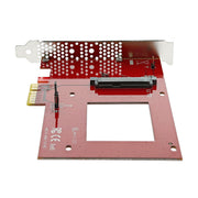 StarTech.com U.2 till PCIe-adapter för 2,5" U.2 NVMe SSD
