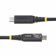 StarTech.com 1M-40G-USB4-CABLE USB-kablar USB4 Gen 3x2 USB C 40 Gbit/s 240 W Svart