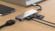 D-Link DUB-M530 dockningsstationer för bärbara datorer Kabel USB 3.2 Gen 1 (3.1 Gen