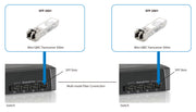 LevelOne SFP-3001 transceiver-moduler för nätverk Fiberoptik 1250 Mbit/s 850 nm