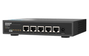 QNAP QSW-3205-5T nätverksswitchar Ohanterad 10G Ethernet (100/1000/10000) Skrivbord