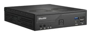 Shuttle XPС slim DH610V2 datorhölje & moderkort 1,35L storlek PC Svart Intel H610