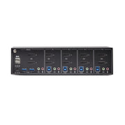 StarTech.com DisplayPort KVM-switch med fyra portar för dubbla bildskärmar